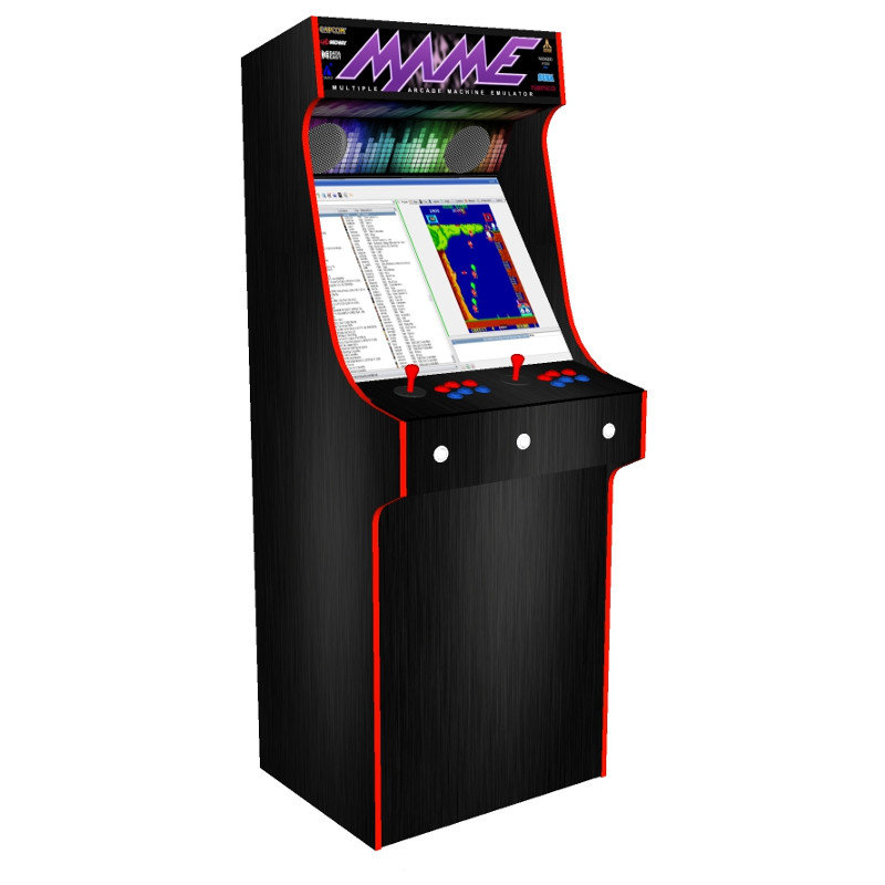 Classic Upright Arcade Machine With 6000 Games Mame Theme