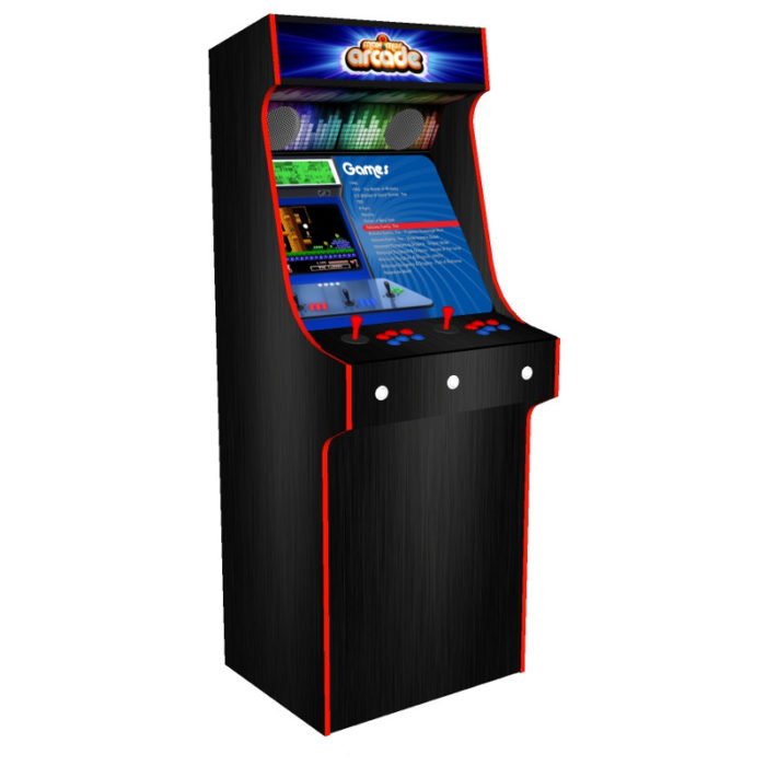arcade upright - maximus arcade red tmold