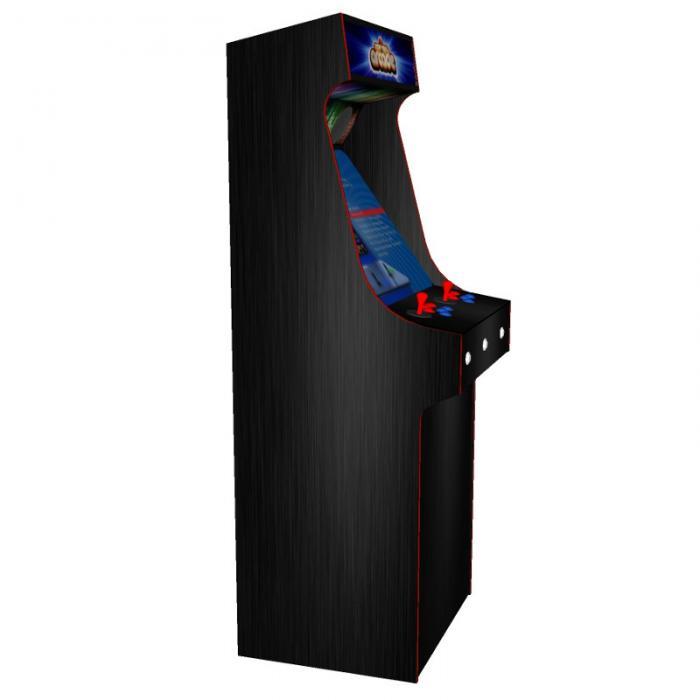 arcade upright - maximus arcade red tmold