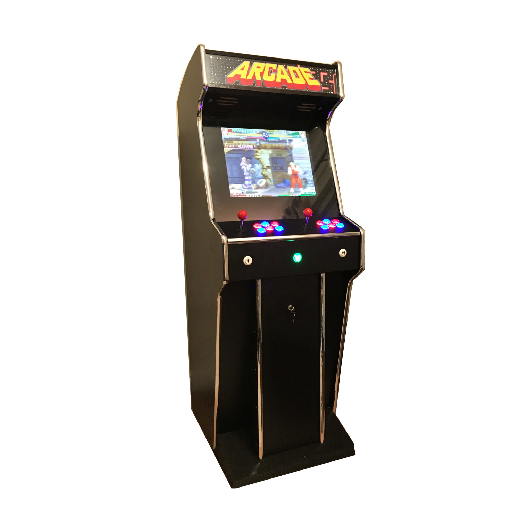 Classic Arcade Upright Arcade Machine With 645 Games Arcadecity