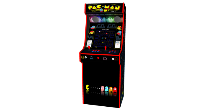 Classic Upright Arcade Machine - PacMan Theme Middle - V2