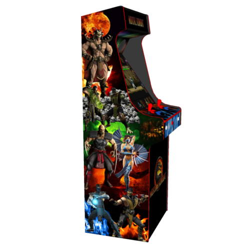 Classic Upright Arcade Machine - Mortal Kombat theme - Left v3.1