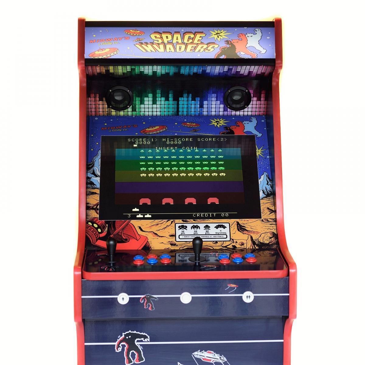 Space Invaders, Upright Arcade 3000 Games, 100w Subwoofer, 24