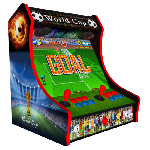 Classic Bartop Arcade - Football theme - Left