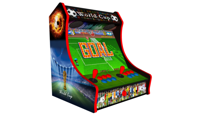 Classic Bartop Arcade - Football theme - Left