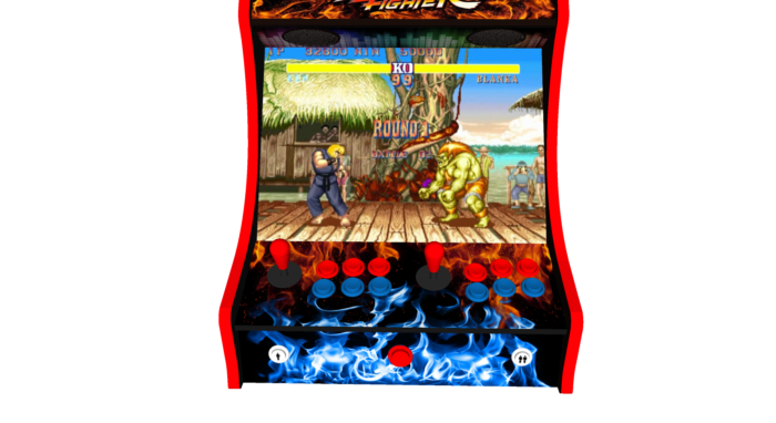 Classic Bartop Arcade - street fighter theme - controls