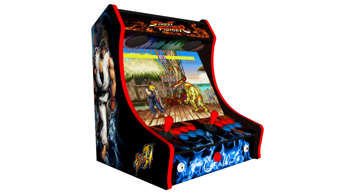 Bartop Arcade Machine, 30,000+ PC/Hyperspin Retro Games, Illuminated