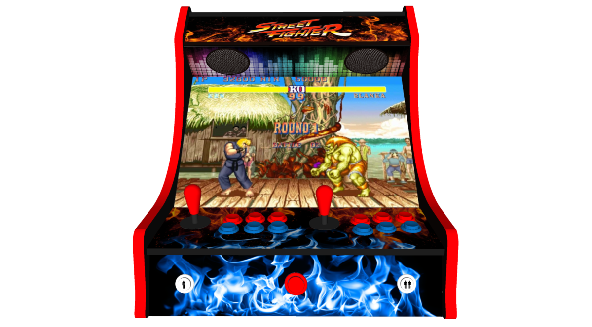 Bartop Arcade Machine, 30,000+ PC/Hyperspin Retro Games, Illuminated