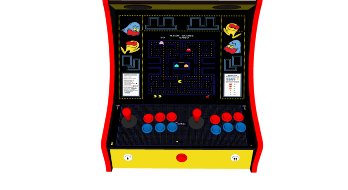 Classic Bartop Arcade - PacMan Original theme - Buttons