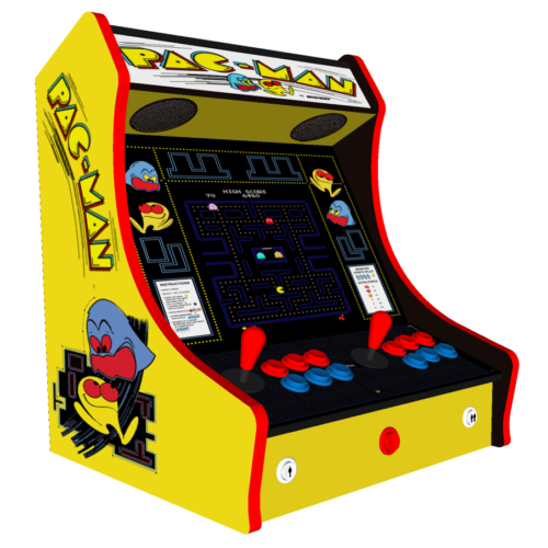 Classic Bartop Arcade - PacMan Original theme - Left