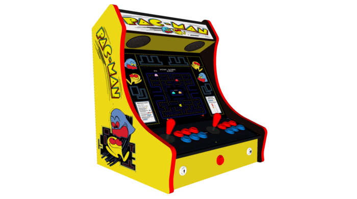 Classic Bartop Arcade - PacMan Original theme - Left
