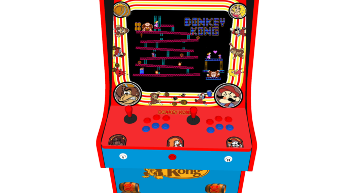 Classic Upright Arcade Machine - Donkey Kong - Buttons v2