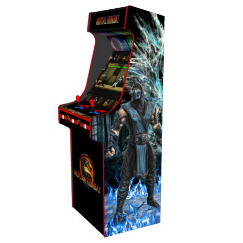Classic Upright Arcade Machine - Mortal Kombat theme - Right v2.1