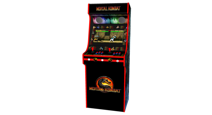 Classic Upright Arcade Machine - Mortal Kombat theme - middle v2.1