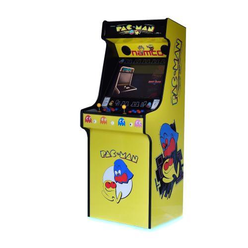 Classic Upright Arcade Machine - Original PacMan Yellow Theme - Right