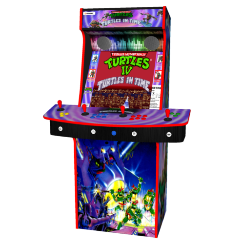 4 Player Upright Arcade Multi Game Teenage Mutant Ninja Tmnt