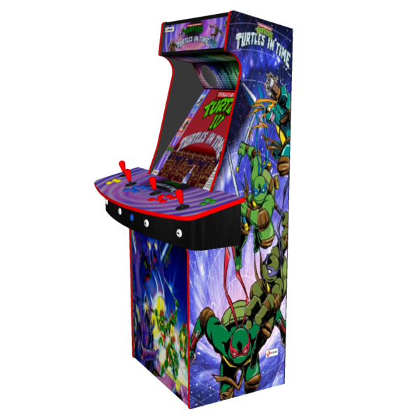 Teenage Mutant Ninja Turtles In Time TMNT, 4 Player Upright Arcade, Multicade arcadecity