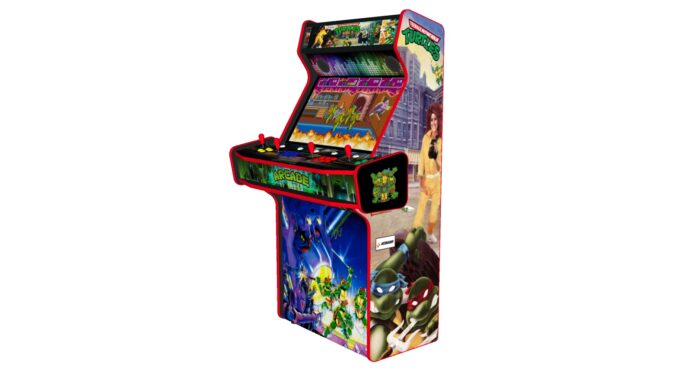 Teenage Mutant Ninja Turtles TMNT Upright 4 Player Arcade Machine, 32 screen, 120w sub, 5000 games (1)