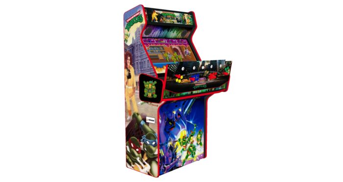 Teenage Mutant Ninja Turtles TMNT Upright 4 Player Arcade Machine, 32 screen, 120w sub, 5000 games (7)