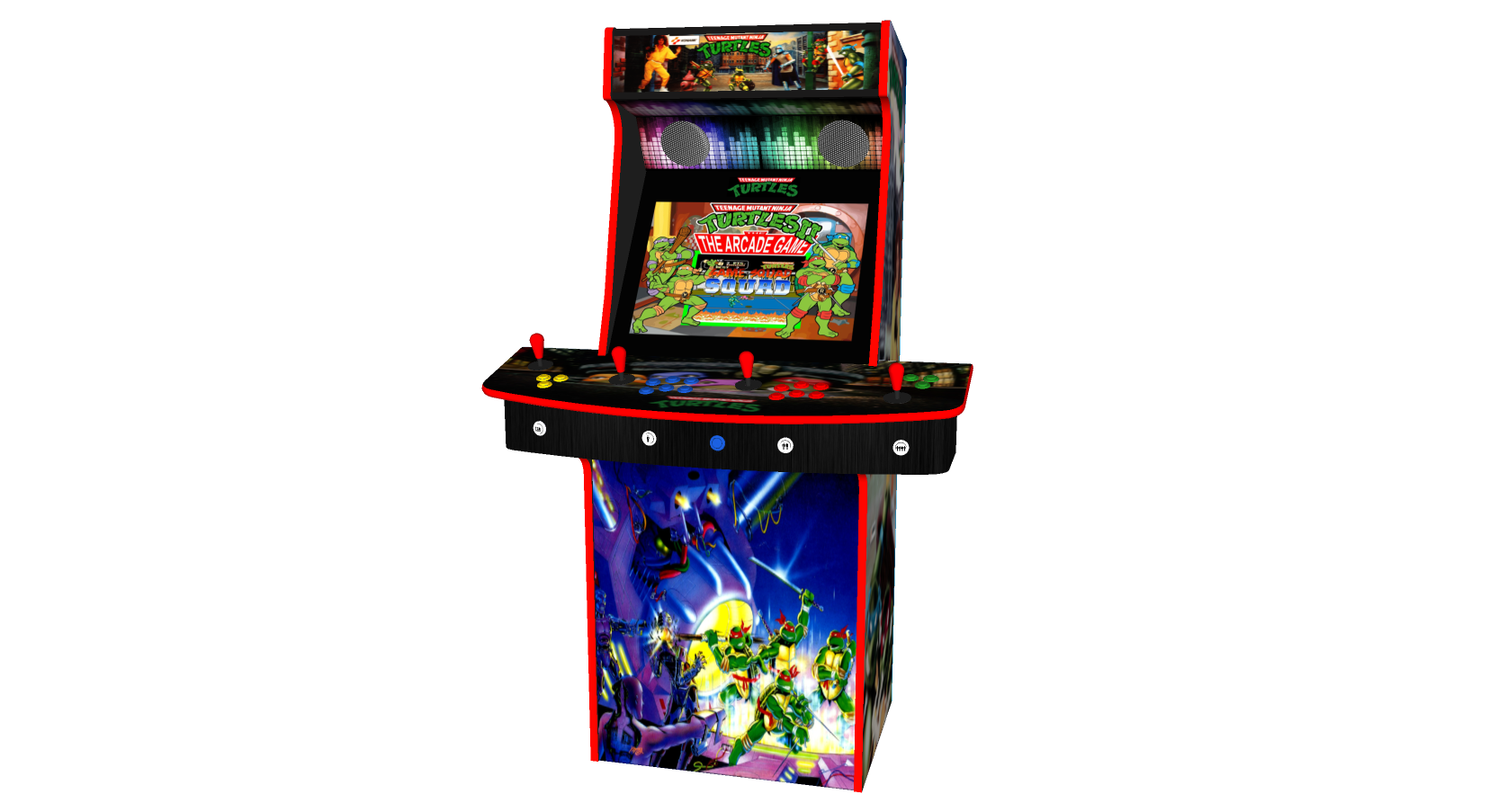 tmnt 4 player arcade