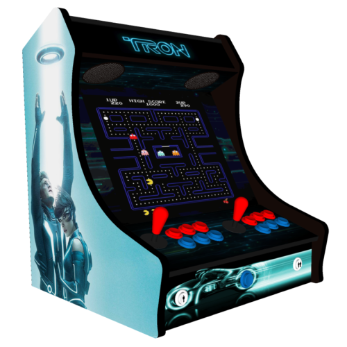 Classic Bartop Arcade - TRON theme - left