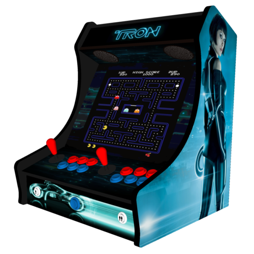 Classic Bartop Arcade - TRON theme - right