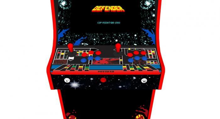 Defender Arcade Machine 2 Player Upright - Buttons