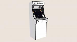 Bespoke wedding arcade machine design
