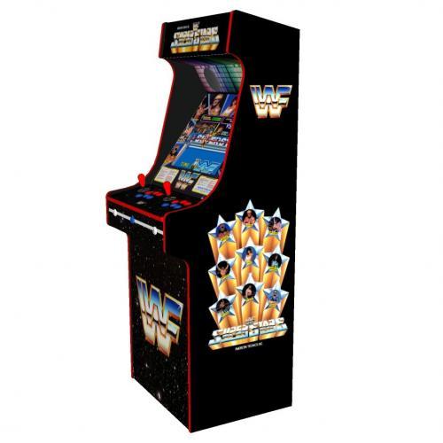 WWF Superstars Classic Upright Arcade Machine - right