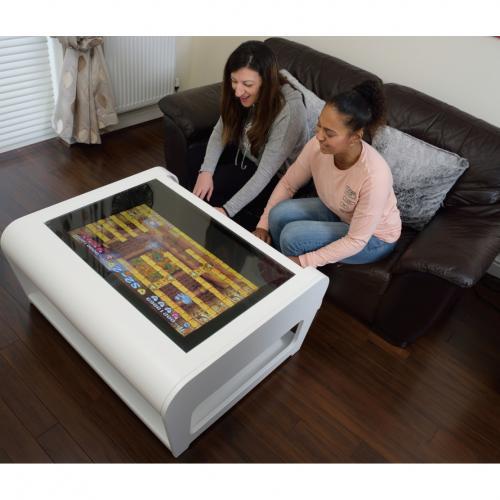 Modern Coffee Table Style Arcade Machine With 960 Plus Games - 2 player front