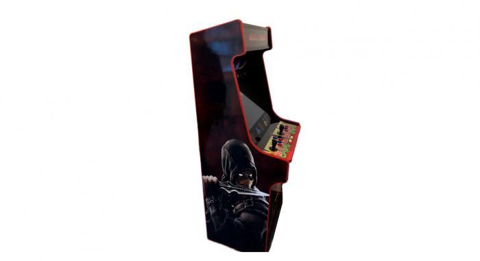 Classic Upright Arcade Machine - Mortal Kombat theme - v4 - left photo