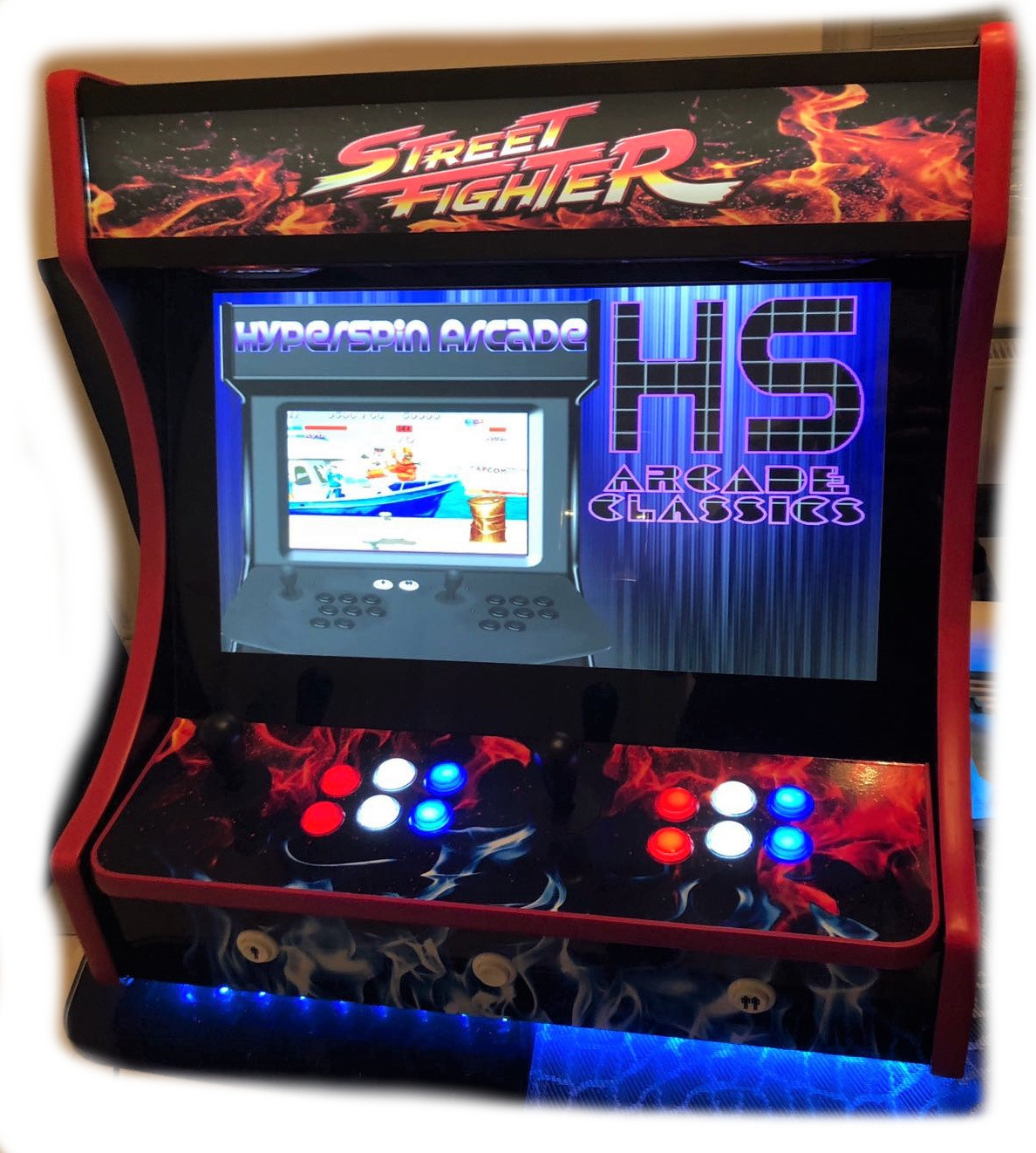 Bartop Arcade Machine 30 000 Pc Hyperspin Retro Games