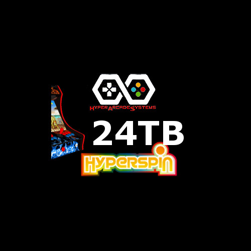 Hyperspin Arcade System 24TB Drive