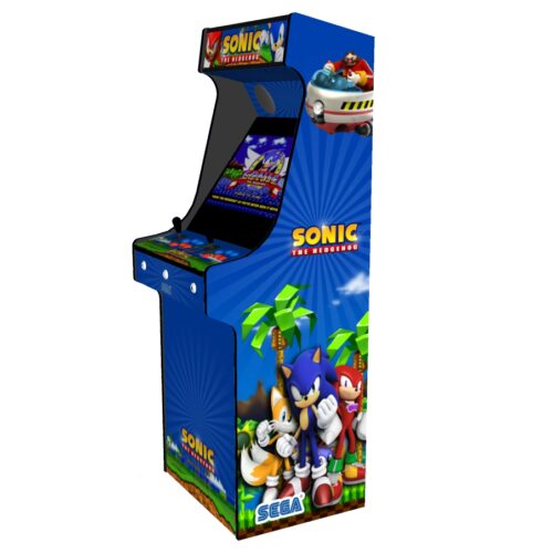 Classic Upright Arcade Machine - Sonic The Hedgehog Theme - Right