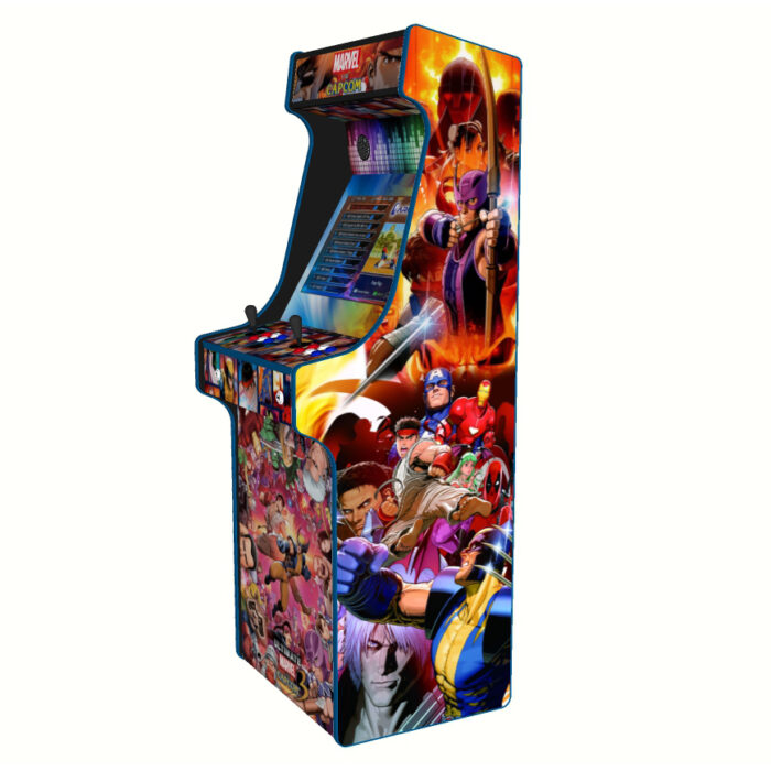Marvel vs Capcom, Upright Arcade Cabinet, 3000 Games, 120w subwoofer, 24 inch screen - right