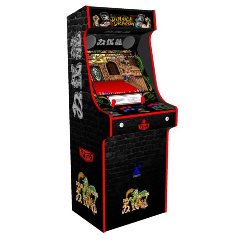 Classic Upright Arcade Machine - Double Dragon Theme v2 3000 games - Left