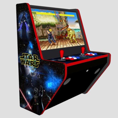 Wall Arcade 3000+ Games Star Wars Theme - Left - red tmold