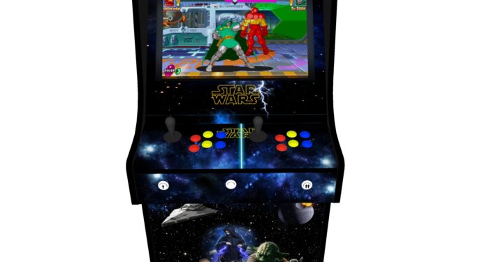 Classic Upright Arcade Machine - Star Wars v2 - Buttons