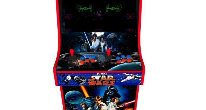 Classic Upright Arcade Machine - Star Wars v3 - Buttons