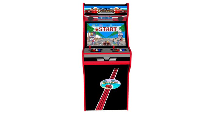 Outrun - 27 Inch Upright Arcade Machine - American Style Joysticks - Red Tmold - Middle