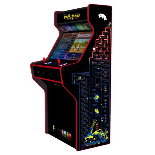 Pac Man Upright Player Arcade Machine, 32 screen, 120w sub, 5000 games -right