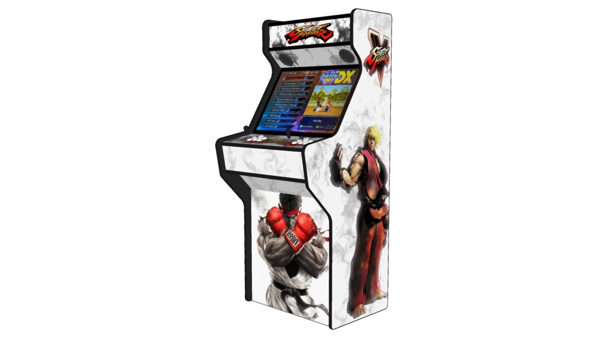 Street Fighter 5 Arcade Machine, 3000 Games, 27 inch screen, 120w
