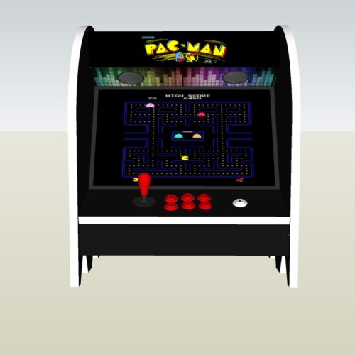 The PacMan Clyde Ghost Bartop Arcade Machine - middle