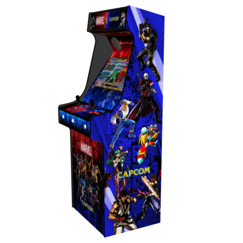 Classic Upright Arcade Machine - Marvel vs Capcom Theme v2 - Right