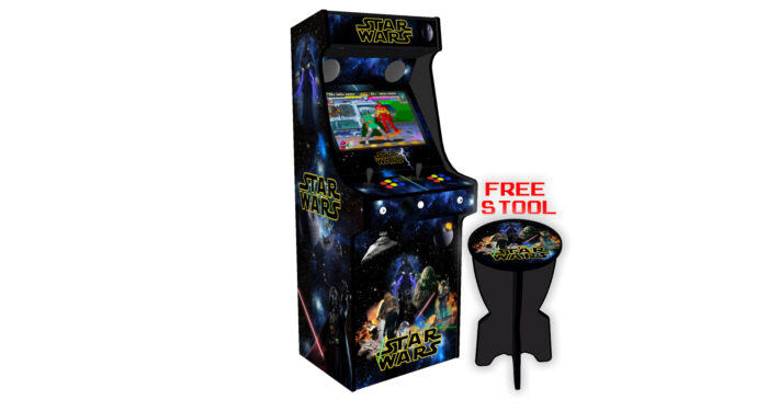 Classic Upright Arcade Machine - Star Wars v2 - Left