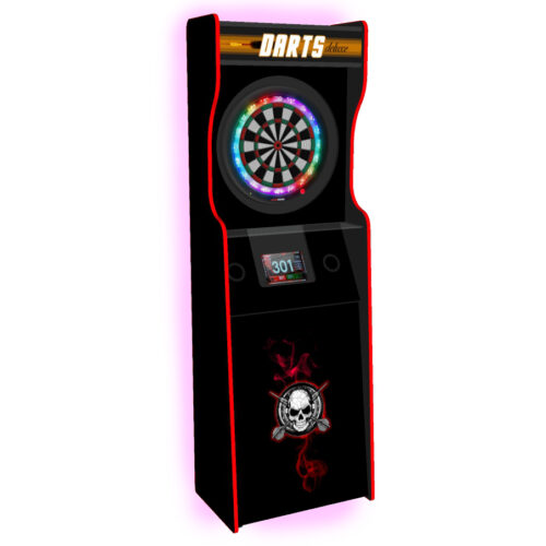 Darts upright cabinet granboard left