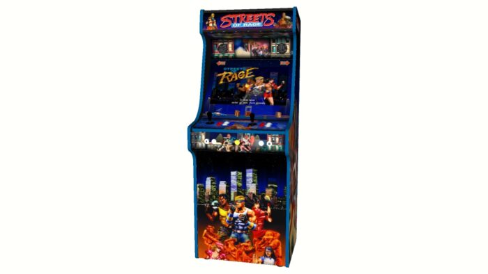 Streets of Rage Full size upright arcade machine - middle