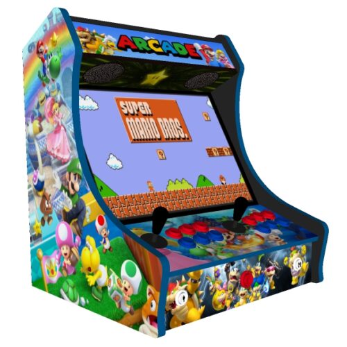 Super Mario Brothers classic bartop 24 inch screen 3000 games - left