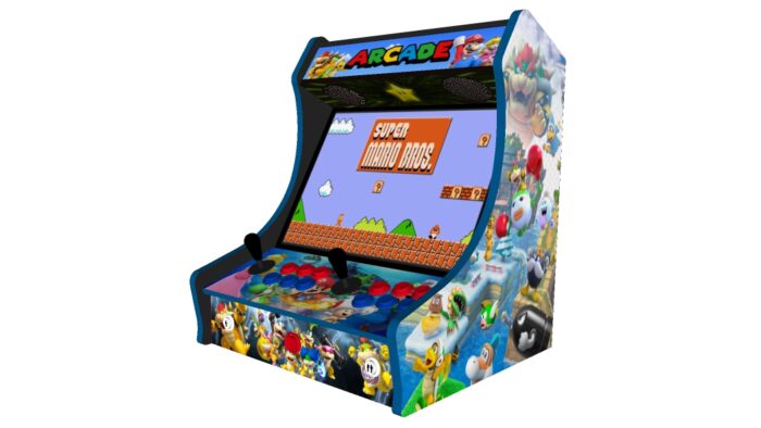 Super Mario Brothers classic bartop 24 inch screen 3000 games - right