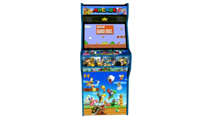 Super Mario Brothers upright arcade machine 27 inches - middle